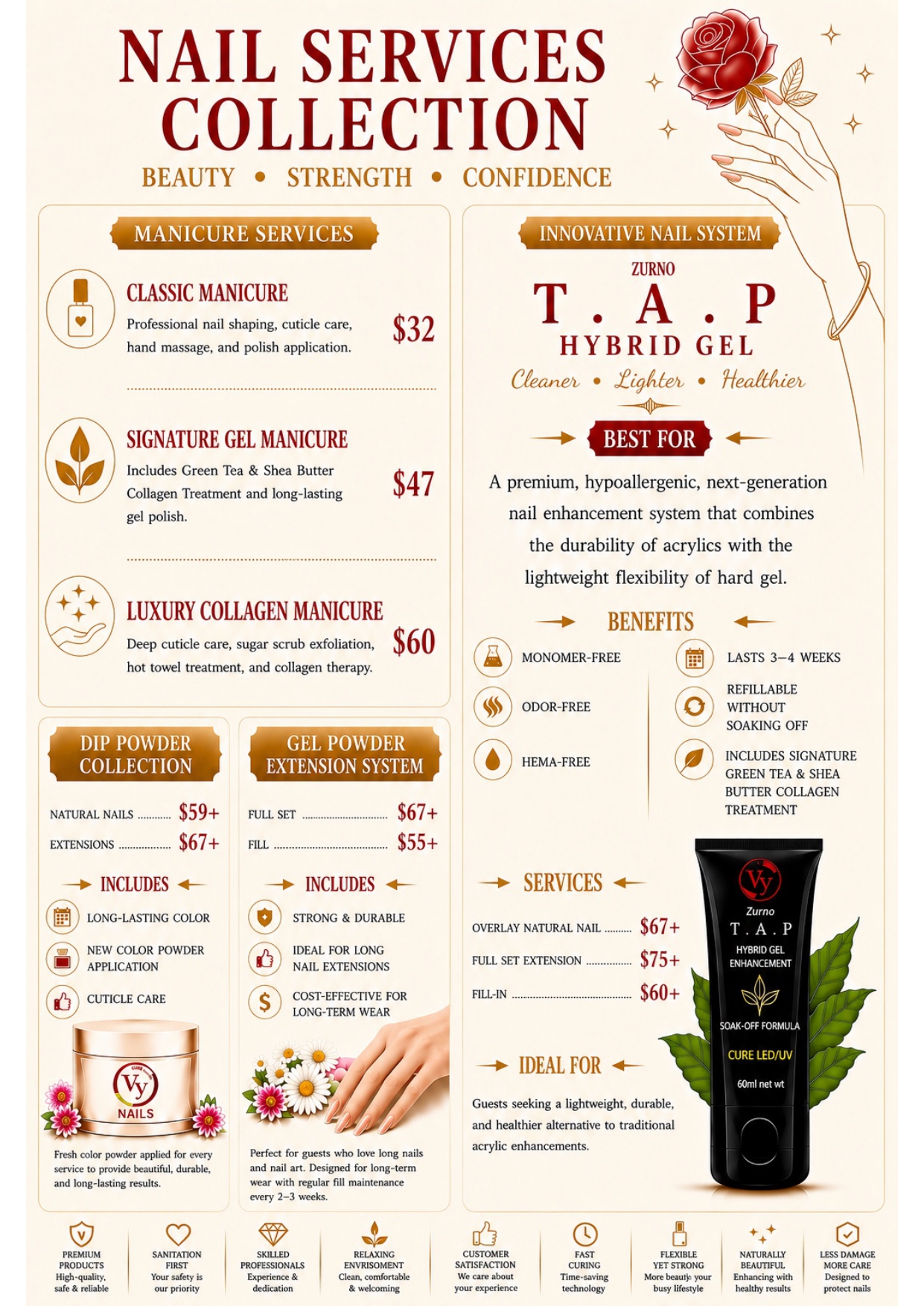 Vy Nails Menu Page 3