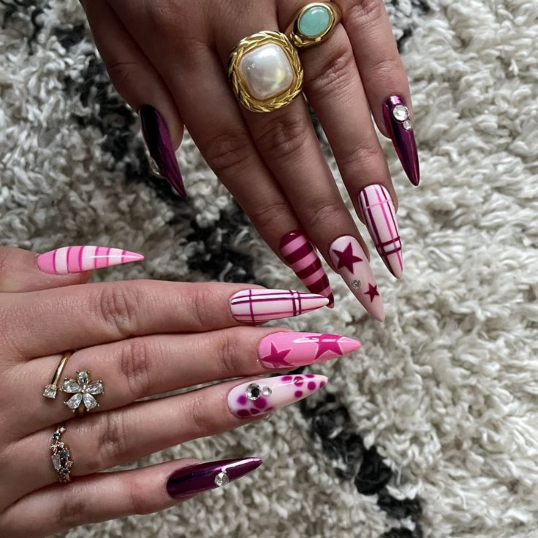 Sweet soft nail art Vy Nails